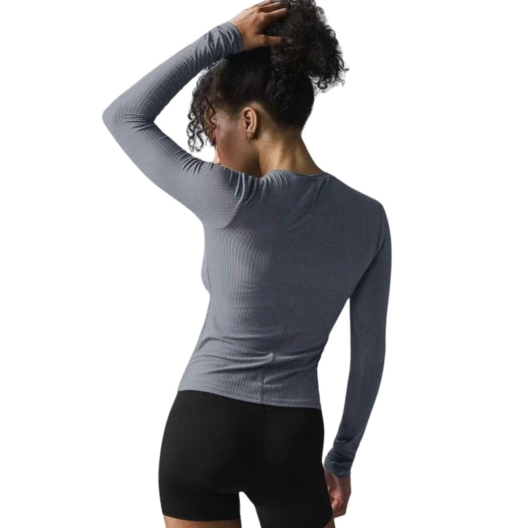 Alo Yoga Ribbed Sea Coast Long Sleeve Women - Image 11