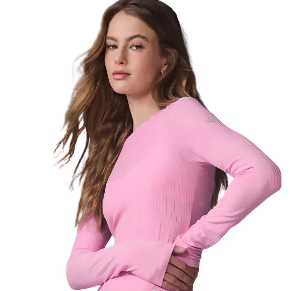 Alo Yoga Ribbed Sea Coast Long Sleeve Women - Image 13