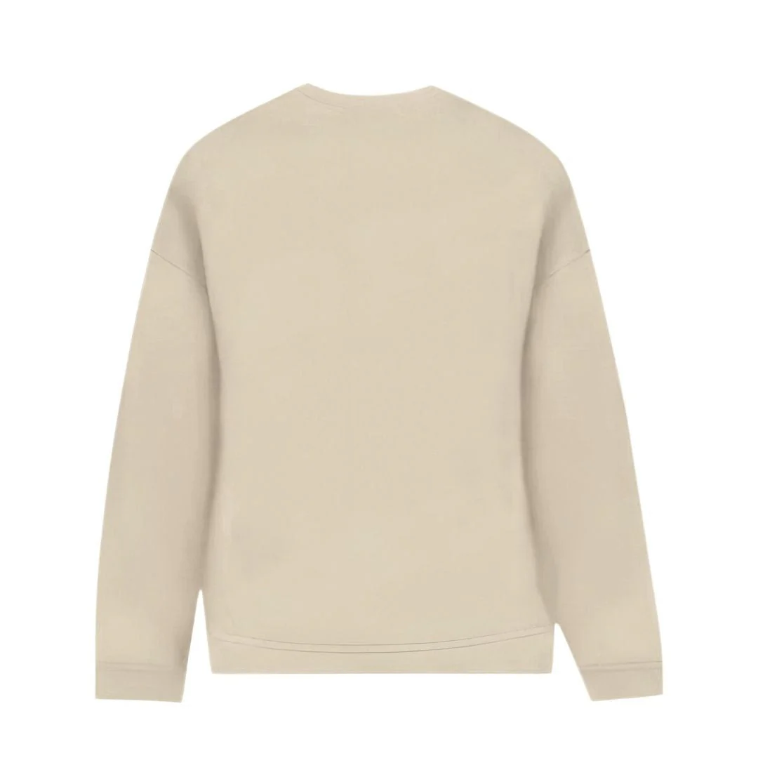 Armani Exchange French Terry Icon Project Sweatshirt 8NYM02YJ68Z14BD-BEG - Image 2