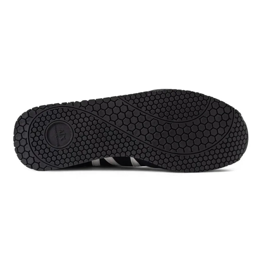ARMANI EXCHANGE Logo Lace-Up XUX017 Sneakers - NVYRED - Image 4