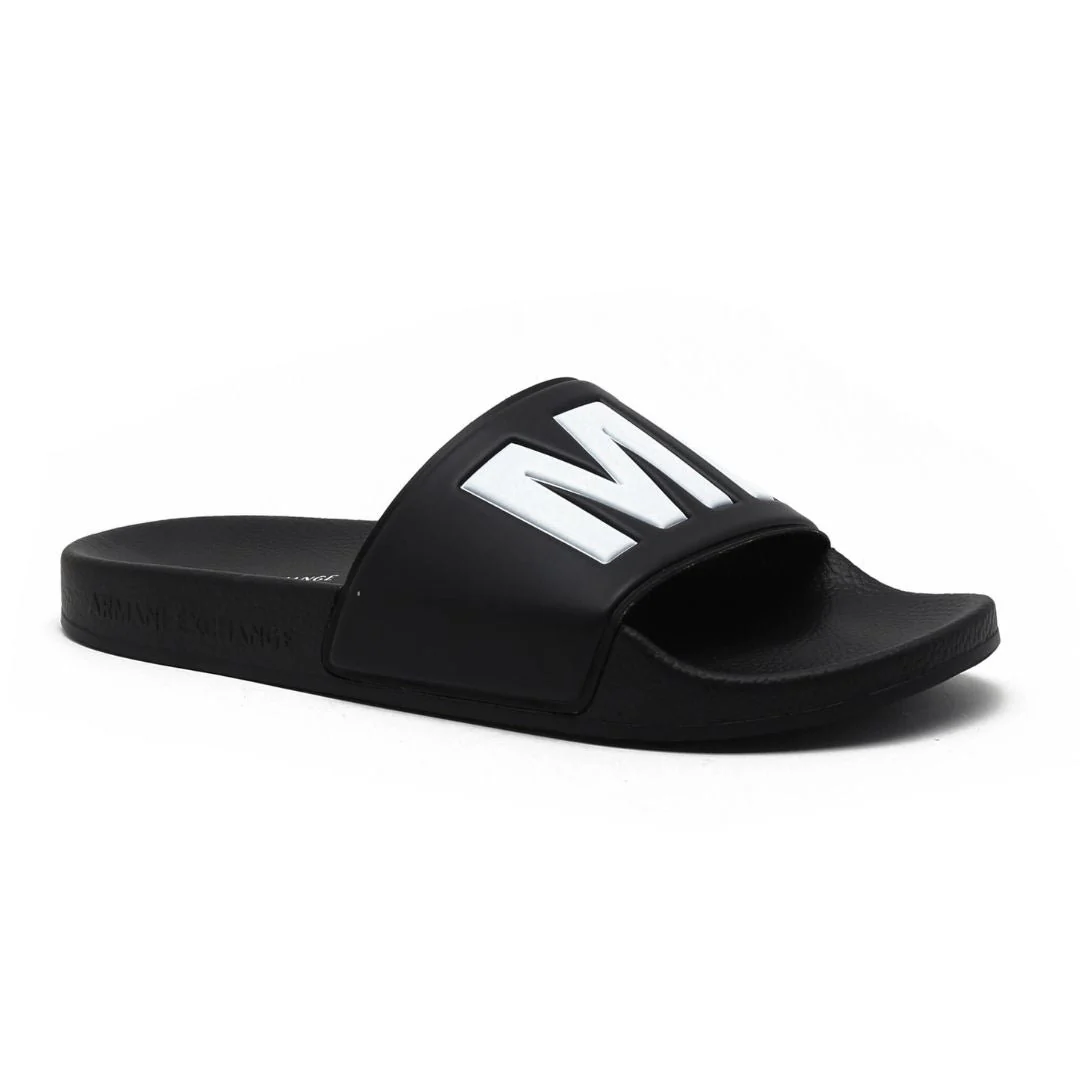 ARMANI EXCHANGE Slippers XUP004-BLK - Image 3