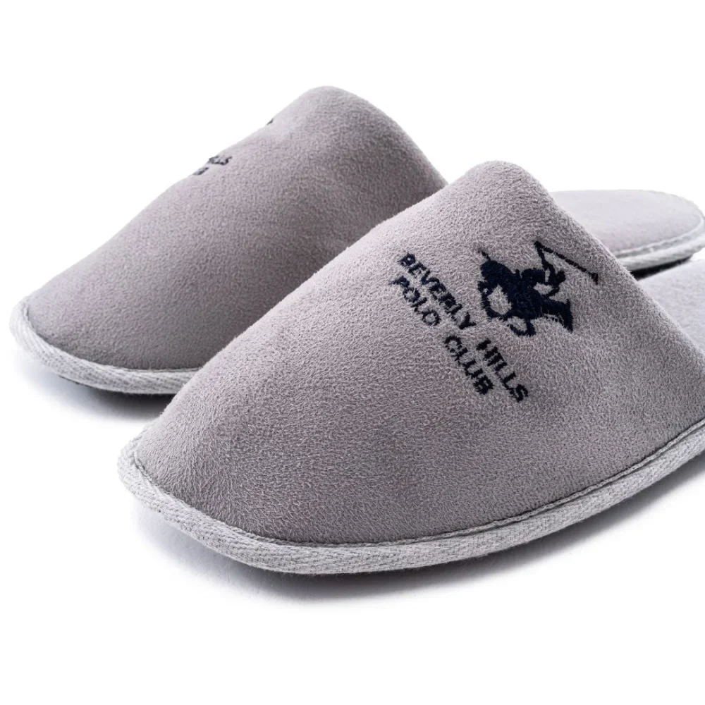 Beverly Hills Polo Club® Mink Winter Slippers Men - Image 3