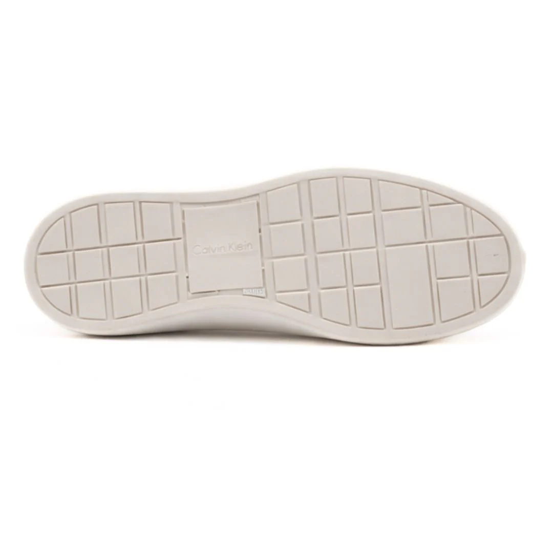 Calvin Klein Basket Cups Lace Up Logo Tape Sneakers Women - GRY - Image 5