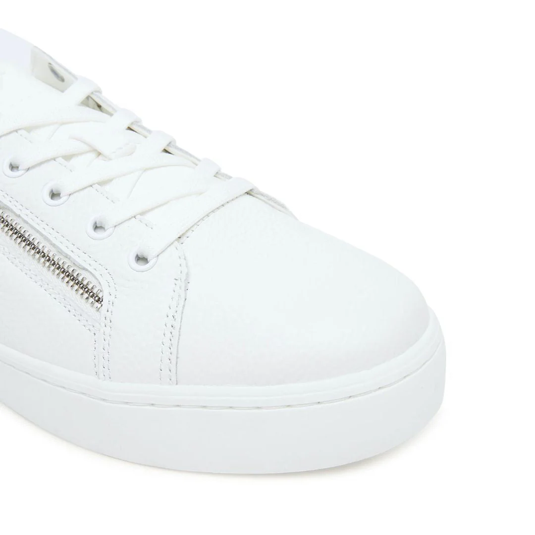 Calvin Klein Jeans Classic Cupsole Zip Low In Men YM0YM01318 - WHT - Image 6
