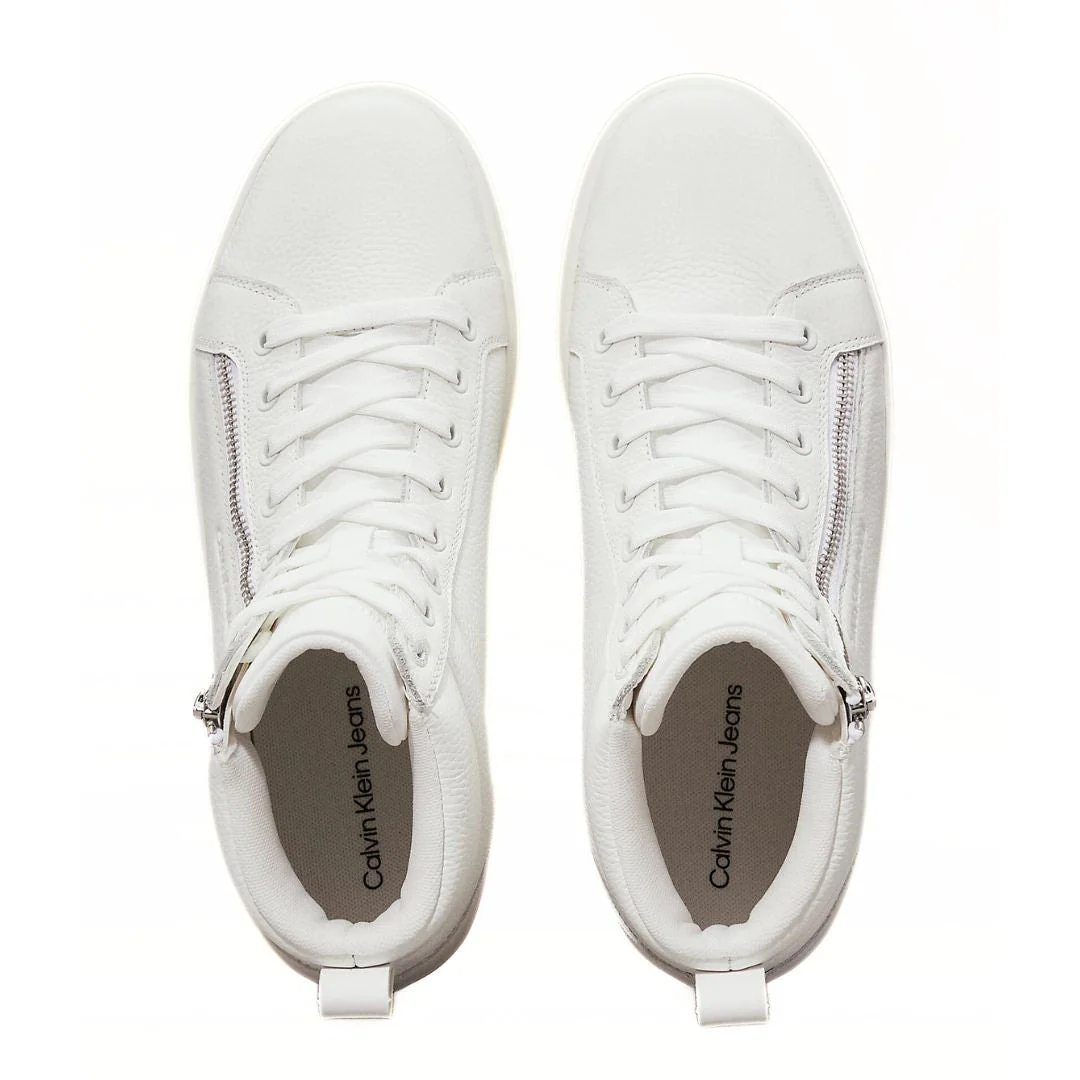 Calvin Klein Jeans Classic Cupsole Zip MID MG IN YM0YM01156-WHT - Image 3