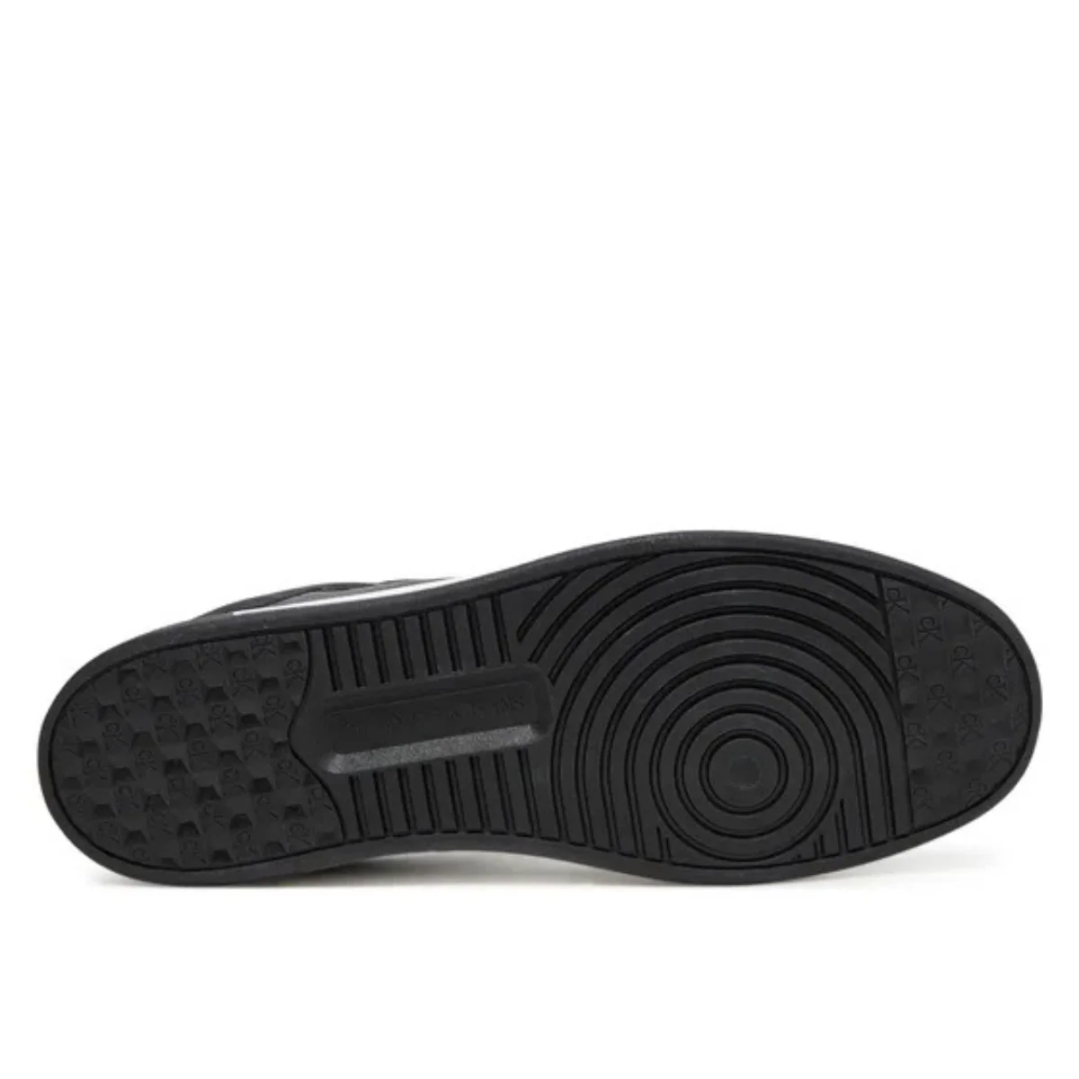 Calvin Klein Jeans Multicolor Leather Basketball TennisYM0YM01308 - WHTBLK - Image 5