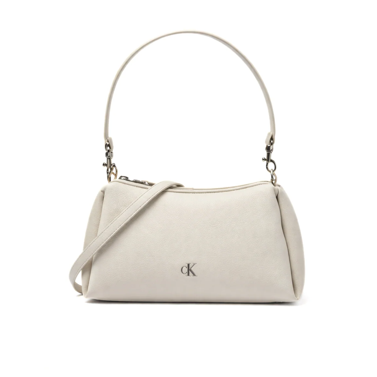Calvin Klein Jeans Pleat Small Shoulder-bag Women - OFFWHT