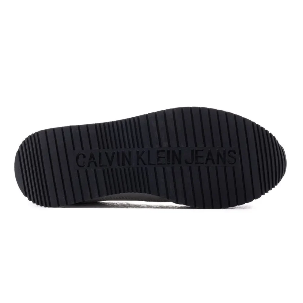 Calvin Klein Jeans Retro Runner Laceup Trainer Women - WHTGRY - Image 5