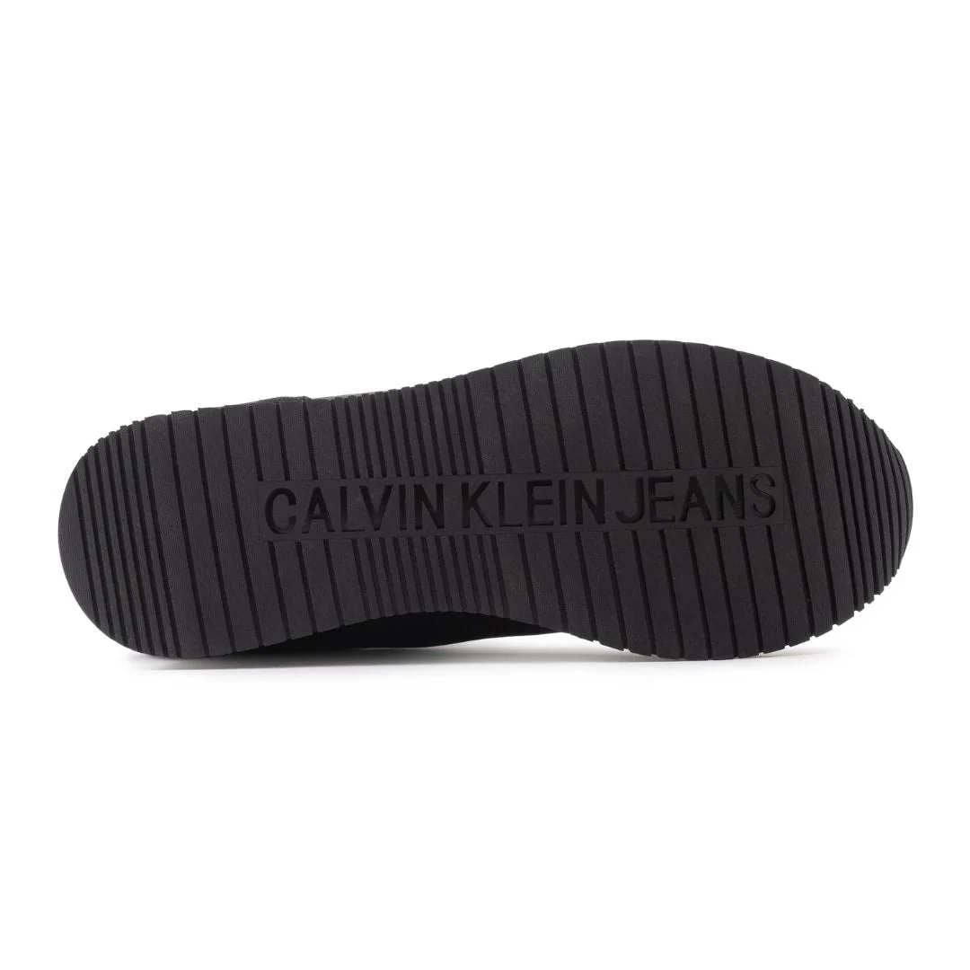 Calvin Klein Jeans Retro Runner SU-NY Mono Trainer - BLKWHT - Image 4