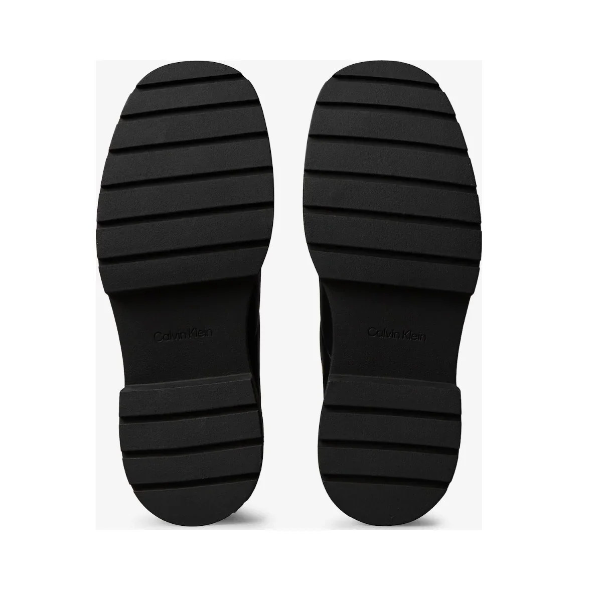 Calvin Klein leather ankle boot zipper - BLK - Image 6