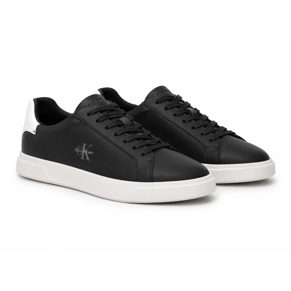 Calvin Klein Low-top2 Leather Sneakers Women HW0HW03146 - BLK