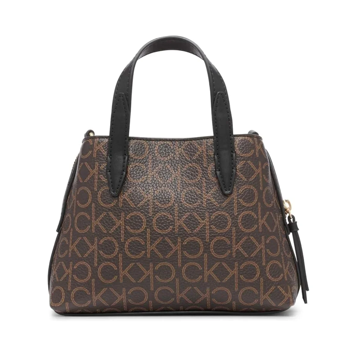 Calvin Klein Millie Triple Compartment Mini Satchel Crossbody Women - BRN - Image 4