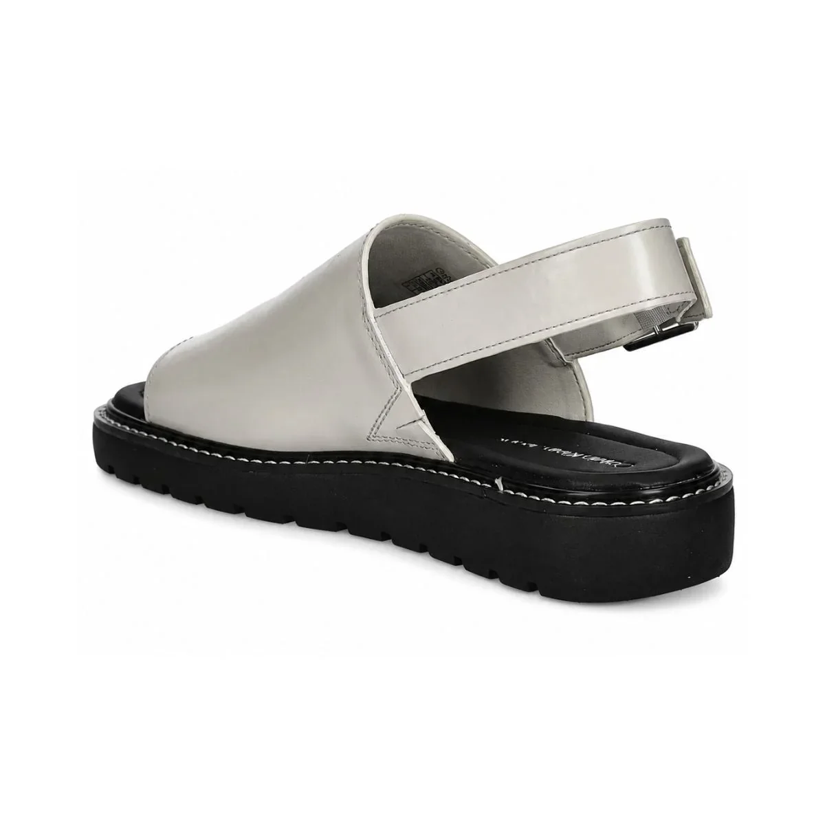Calvin Klein SQ MOLDED SLING MG LTH SANDAL Women - BEG - Image 4