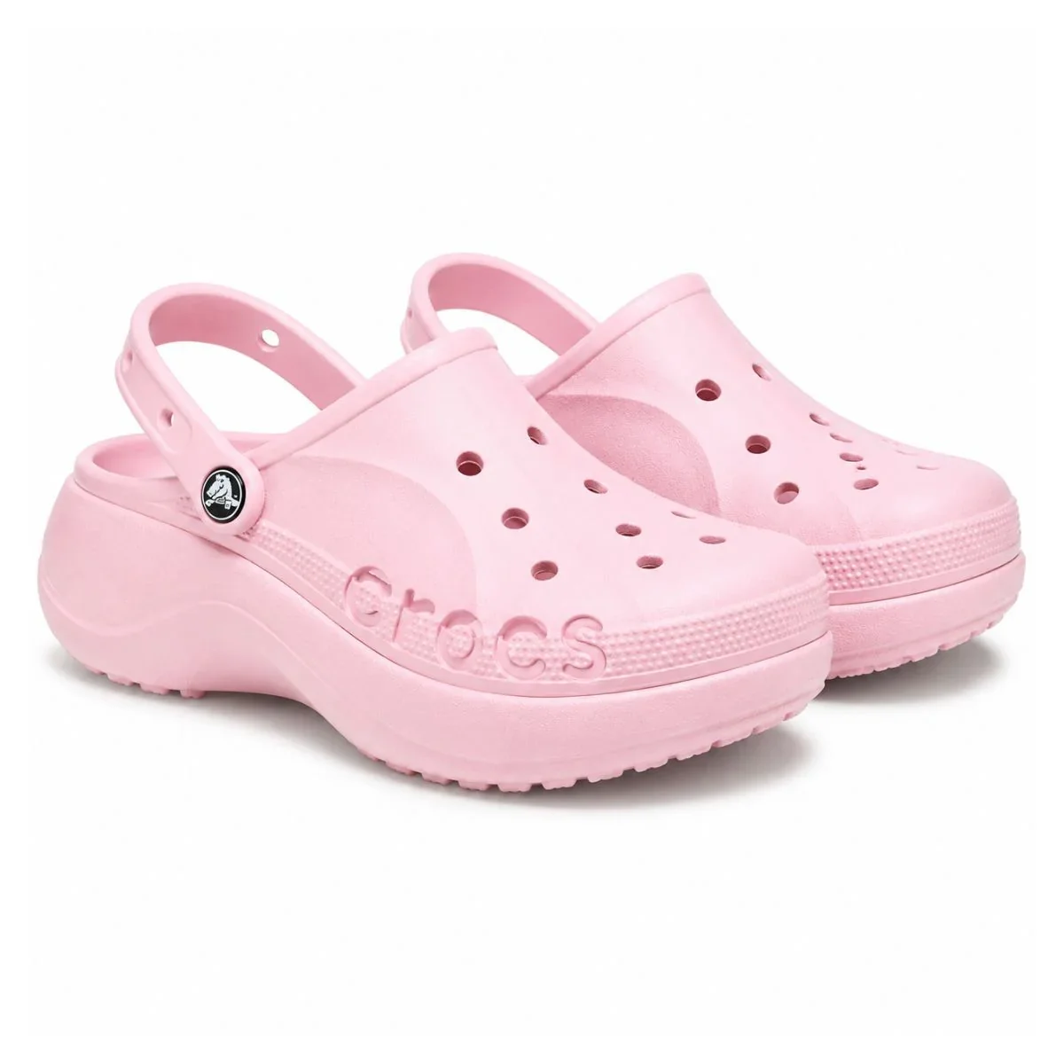 Crocs Baya Platform Clogs - PNK
