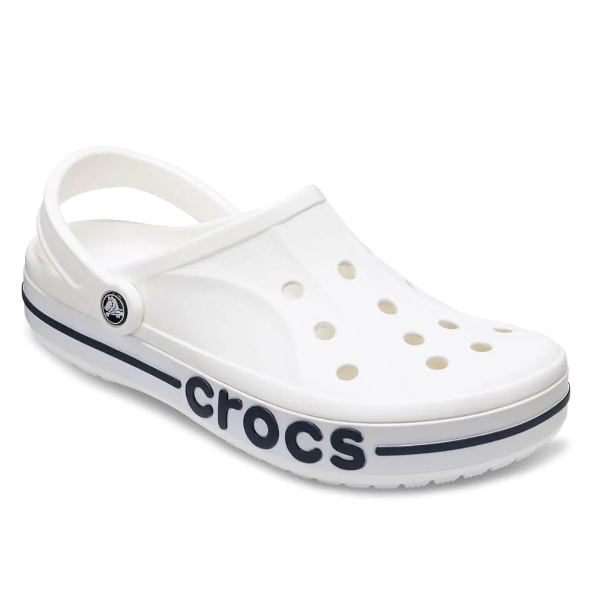 Crocs Bayaband Clog - WHTNVY - Image 2