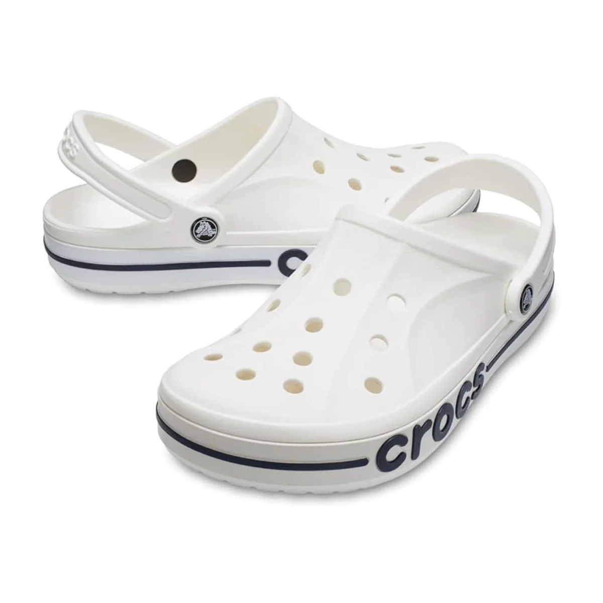 Crocs Bayaband Clog - WHTNVY - Image 3