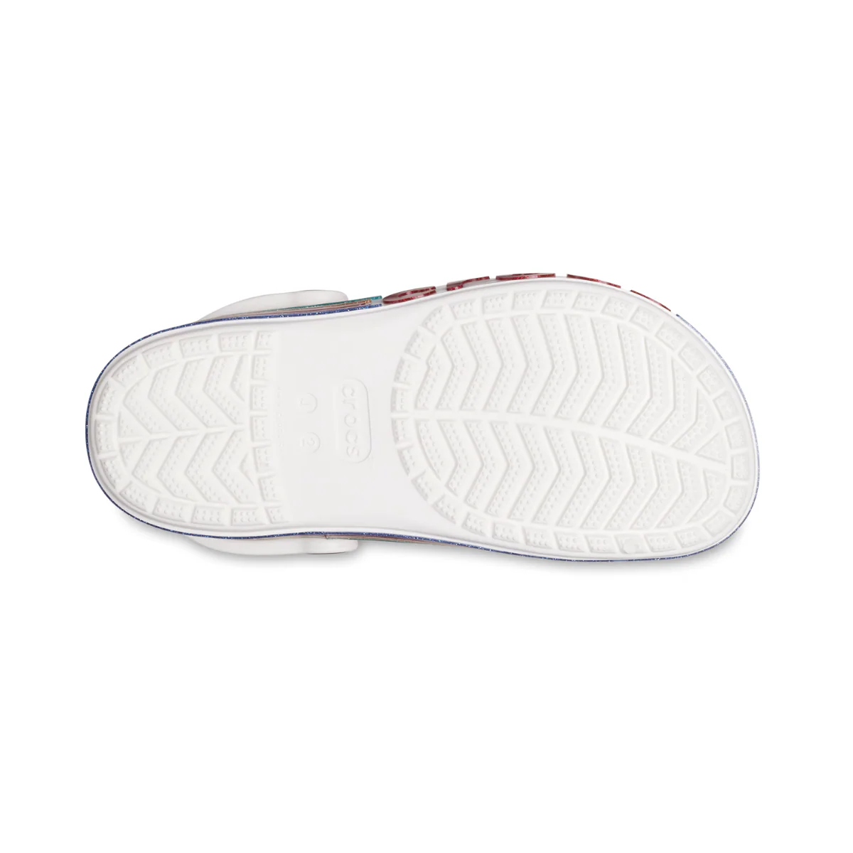 Crocs Bayaband Rainbow Glitter Clog Kids - WHT - Image 6