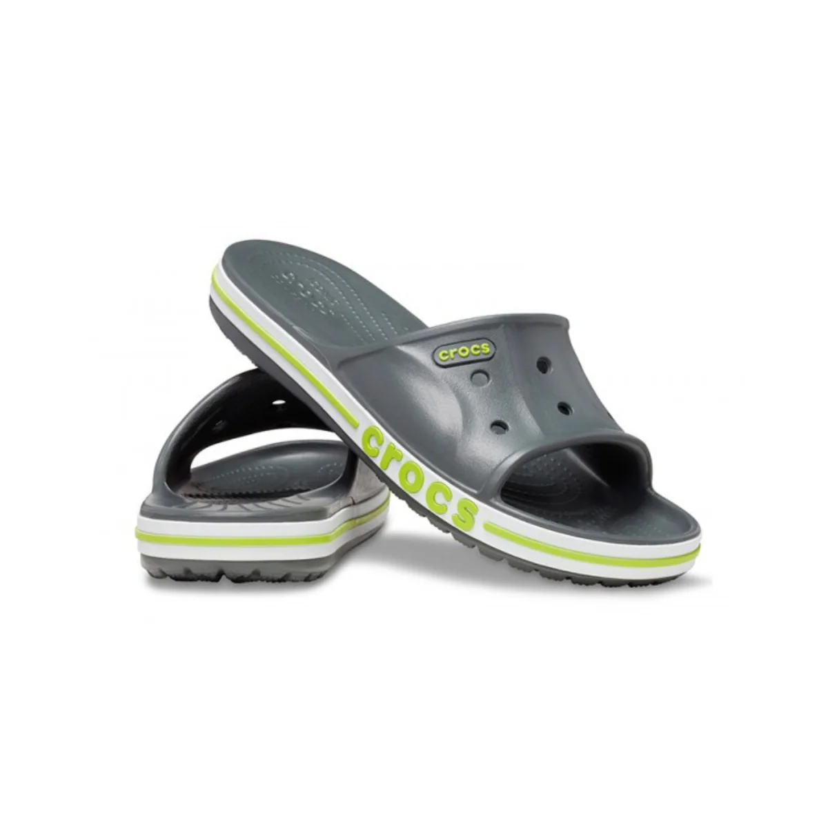 Crocs Bayaband Slide - GRY - Image 4