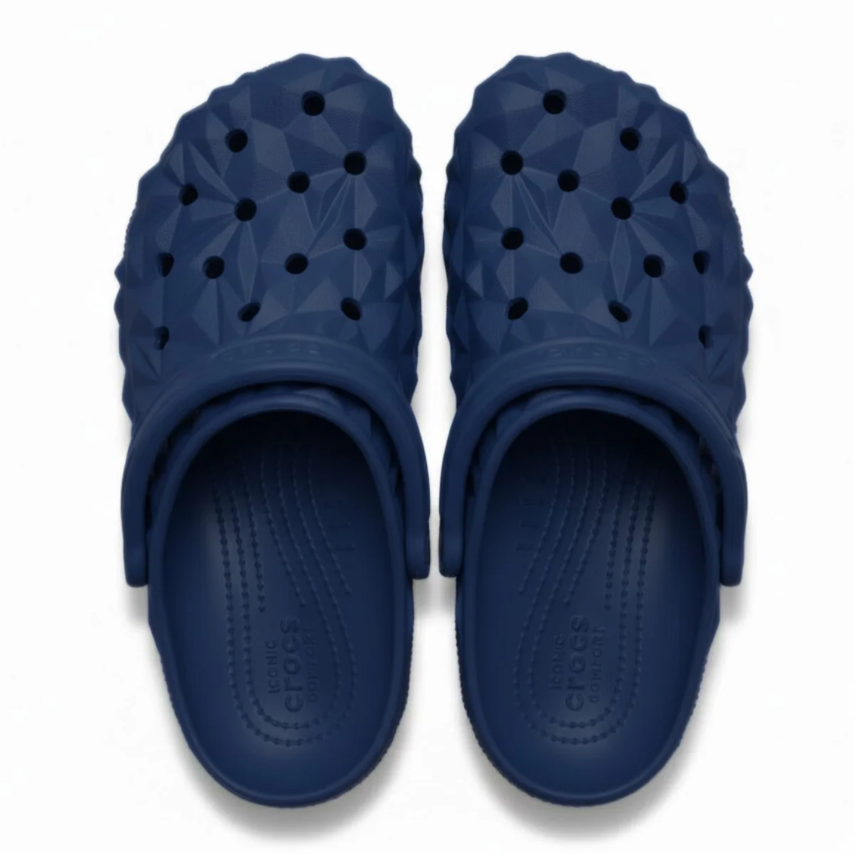 Crocs Classic Geometric Clog  - NVY - Image 3