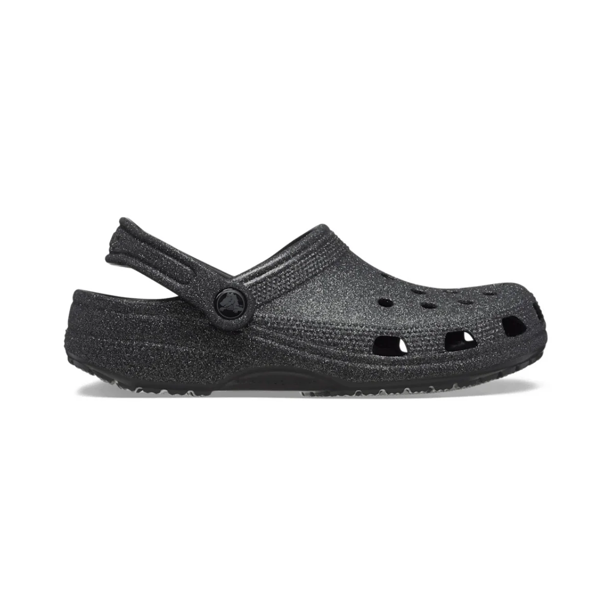 Crocs Classic Glitter Women Clog - BLK