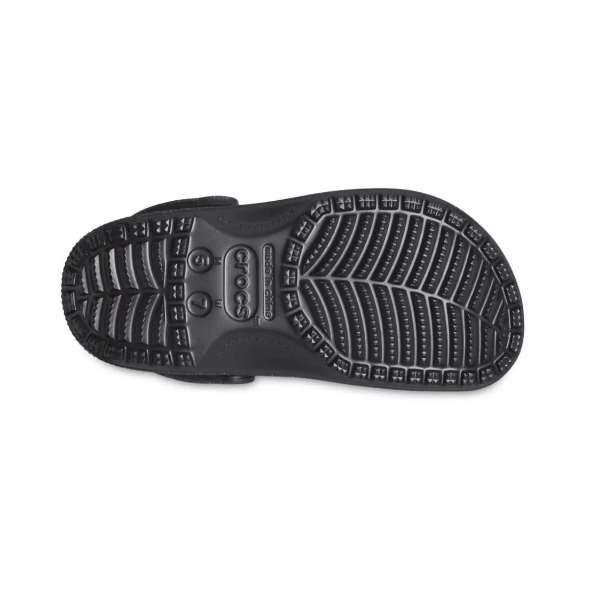 Crocs Classic Glitter Women Clog - BLK - Image 6