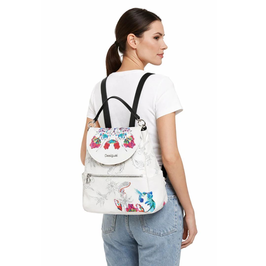 Desigual ODISSEY Backpack Women - WHT - Image 2