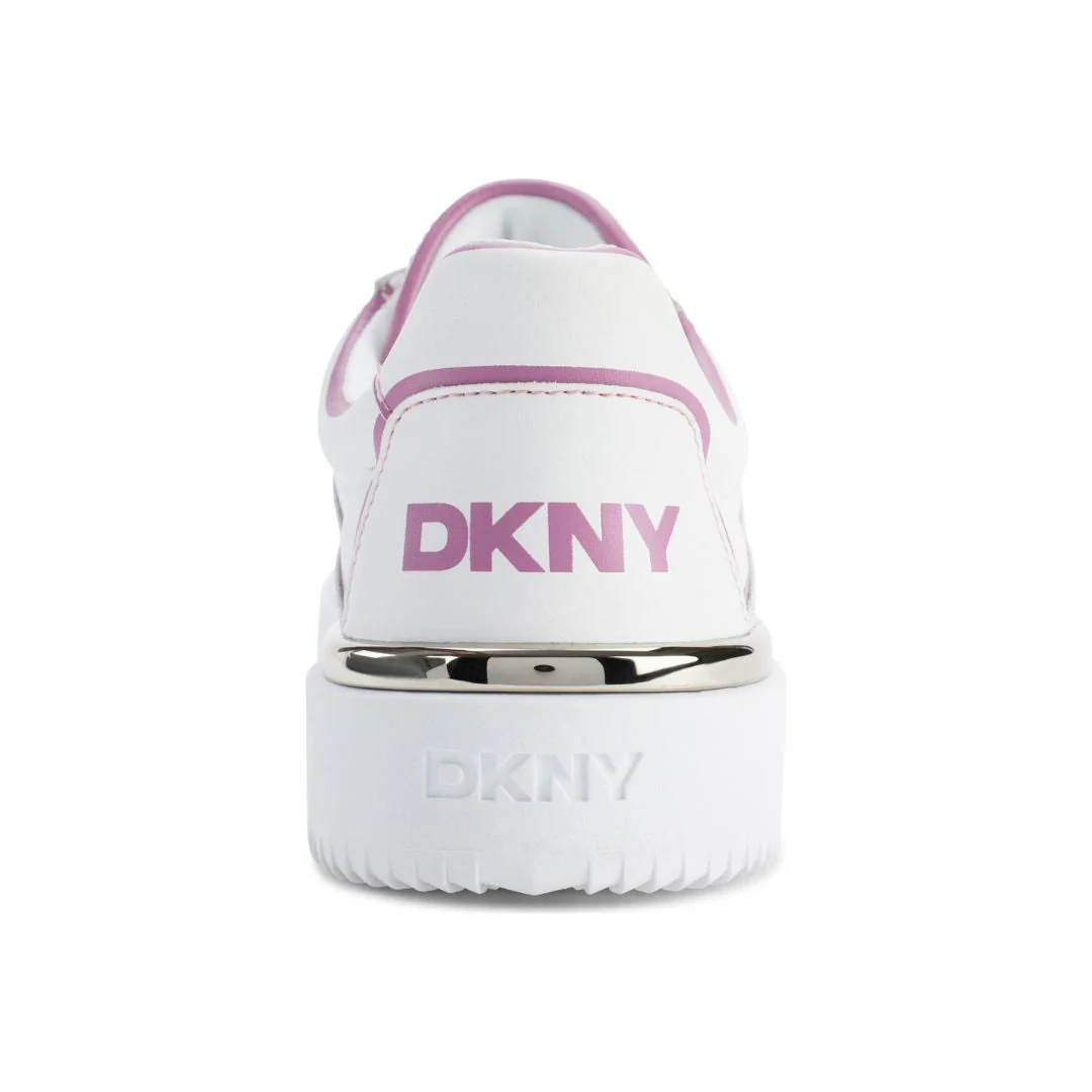 DKNY Baylor Platform Sneaker Women  - WHTPNK - Image 3