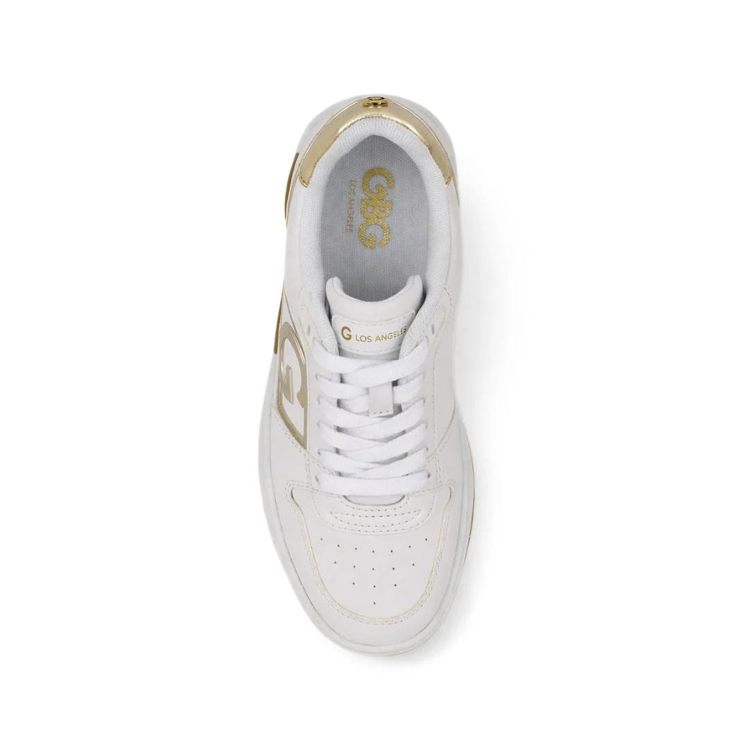GBG Los Angeles Hotlin Sneakers Women - WHTGLD - Image 4