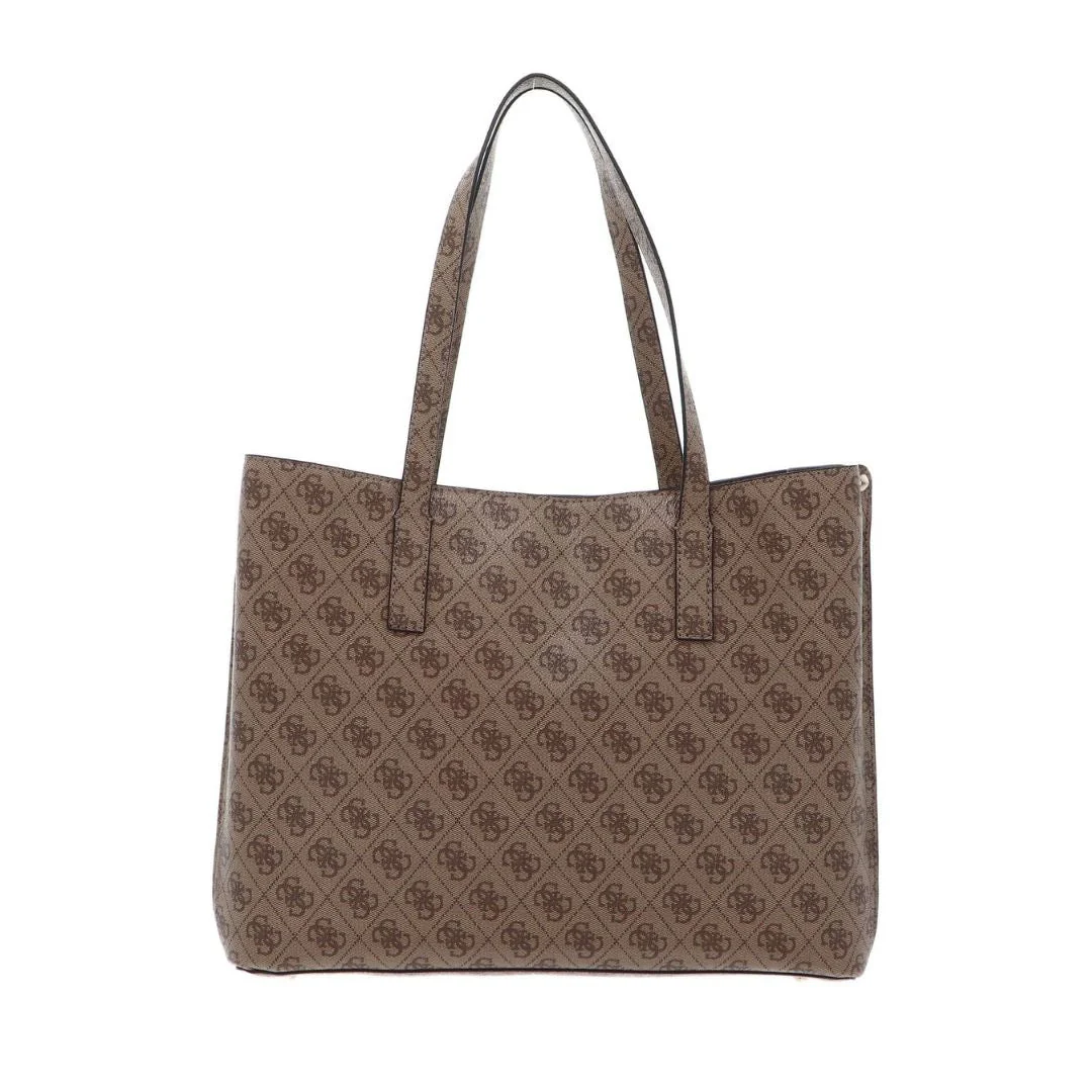GUEES Meridian Monogram Girlfriend Tote Bag - BEG - Image 3