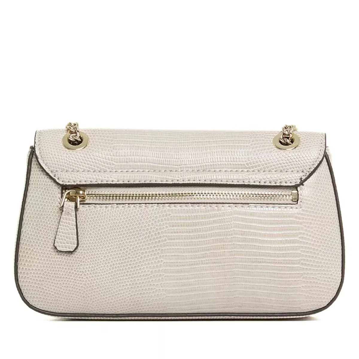 GUESS Arlena Logo Convertible Crossbody Flap Bag - OFFWHT - Image 3