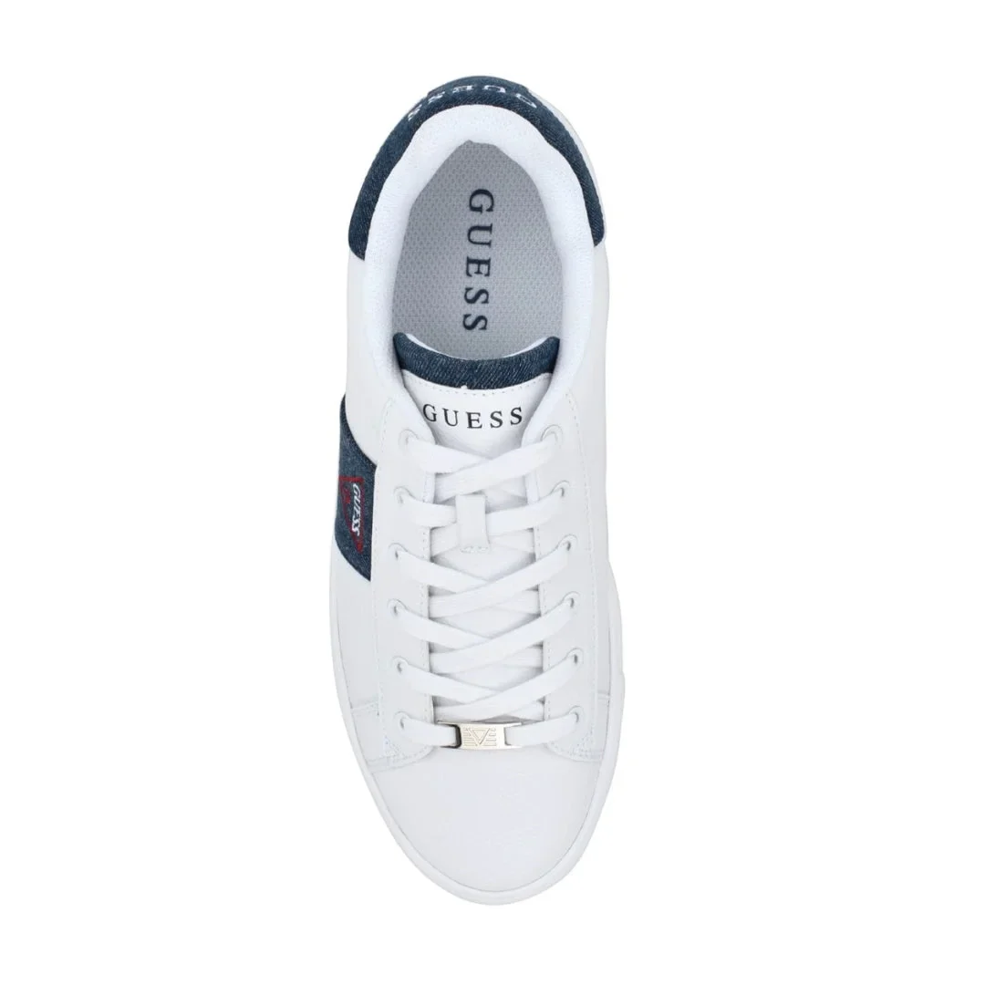 GUESS Bertell Sneakers Men - WHT - Image 4
