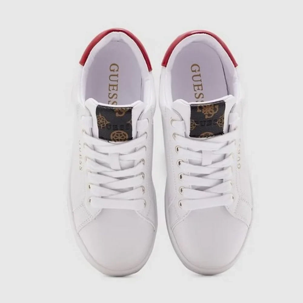 GUESS Corlan Sneaker Women - WHTRED - Image 4