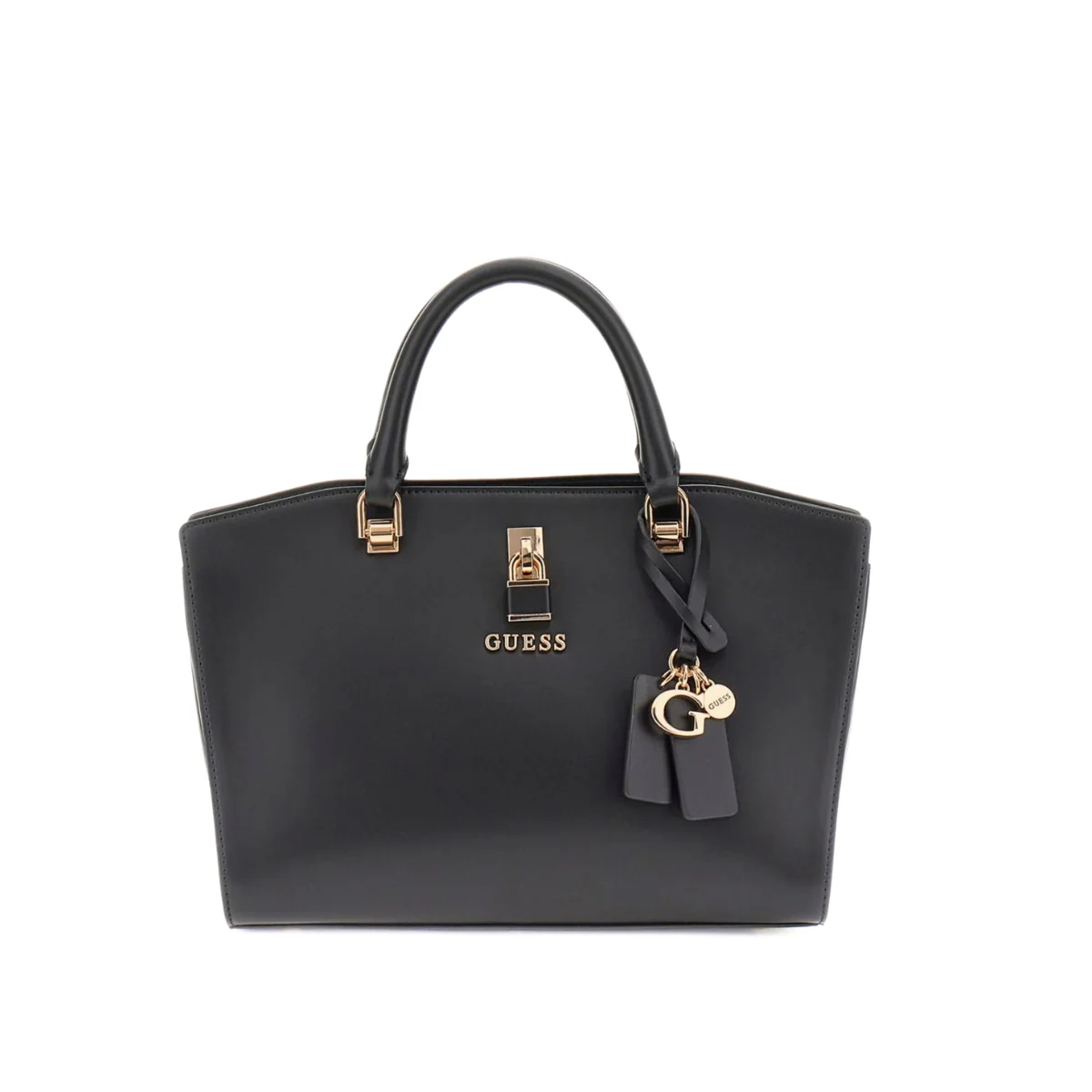 GUESS ECO Queensland Luxury Satchel Shoulder bag Women - BLK