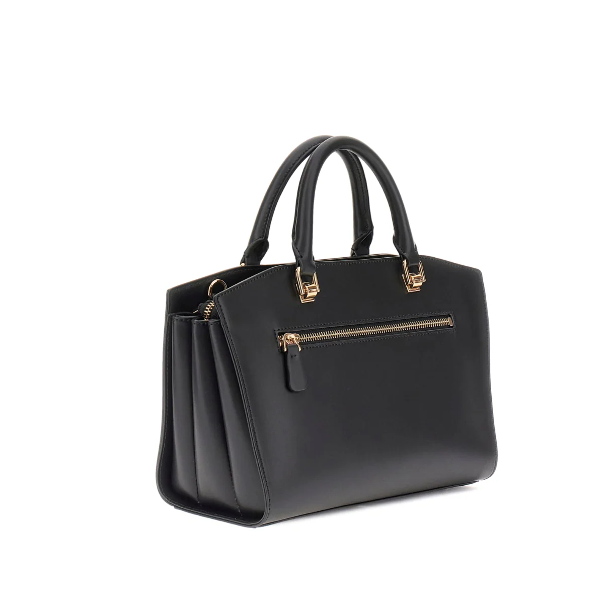 GUESS ECO Queensland Luxury Satchel Shoulder bag Women - BLK - Image 3