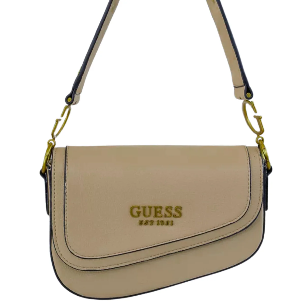GUESS G Dream Flap Shoulder Bag Women - BEG - Image 7