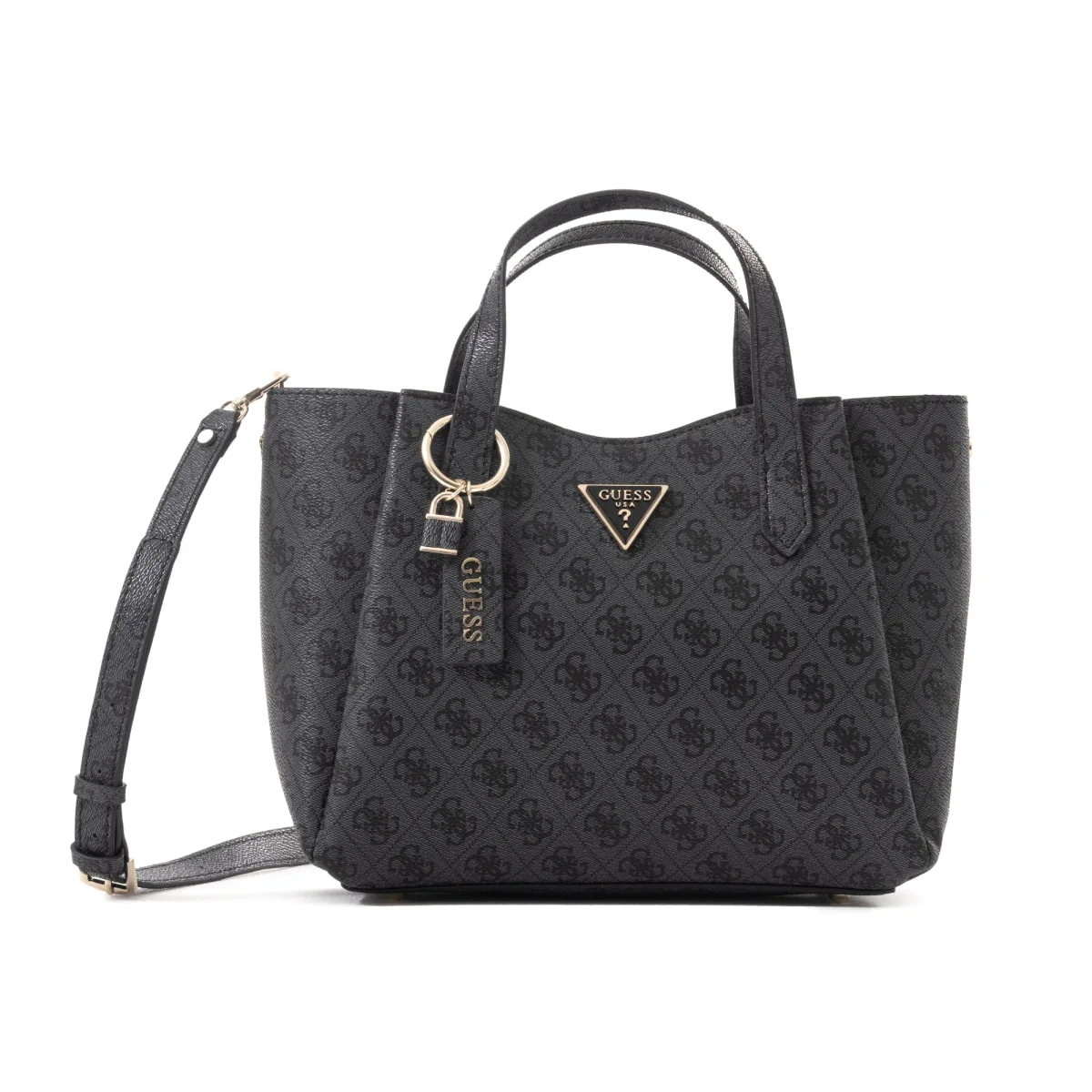 GUESS Iwona Girlfriend Satchel Bag - GRY