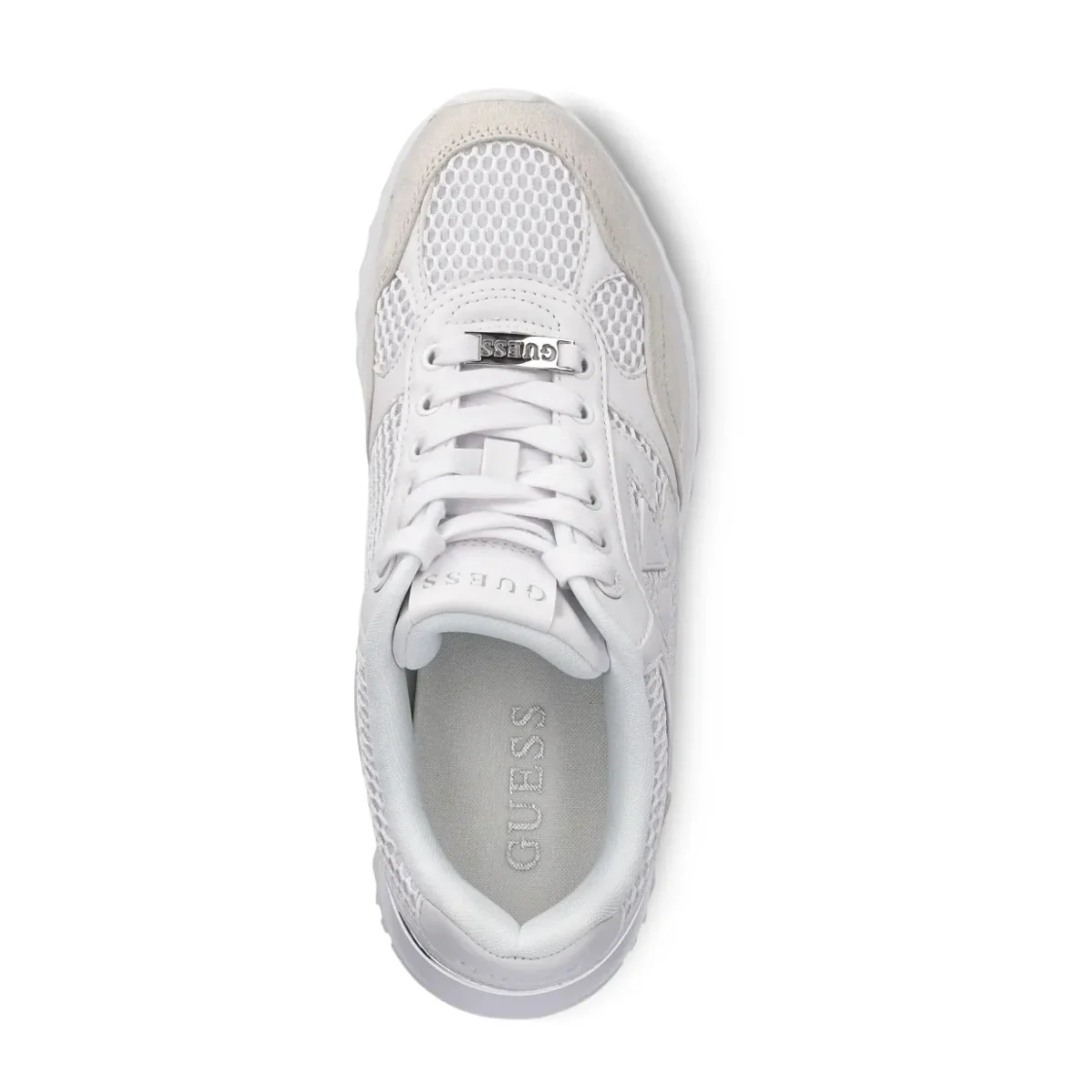 GUESS KORELE-12 Sneaker women-WHT - Image 3