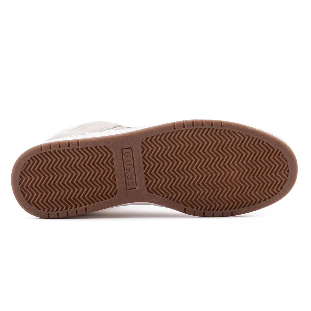 GUESS Lionte High Top Sneakers Men - BEG - Image 4