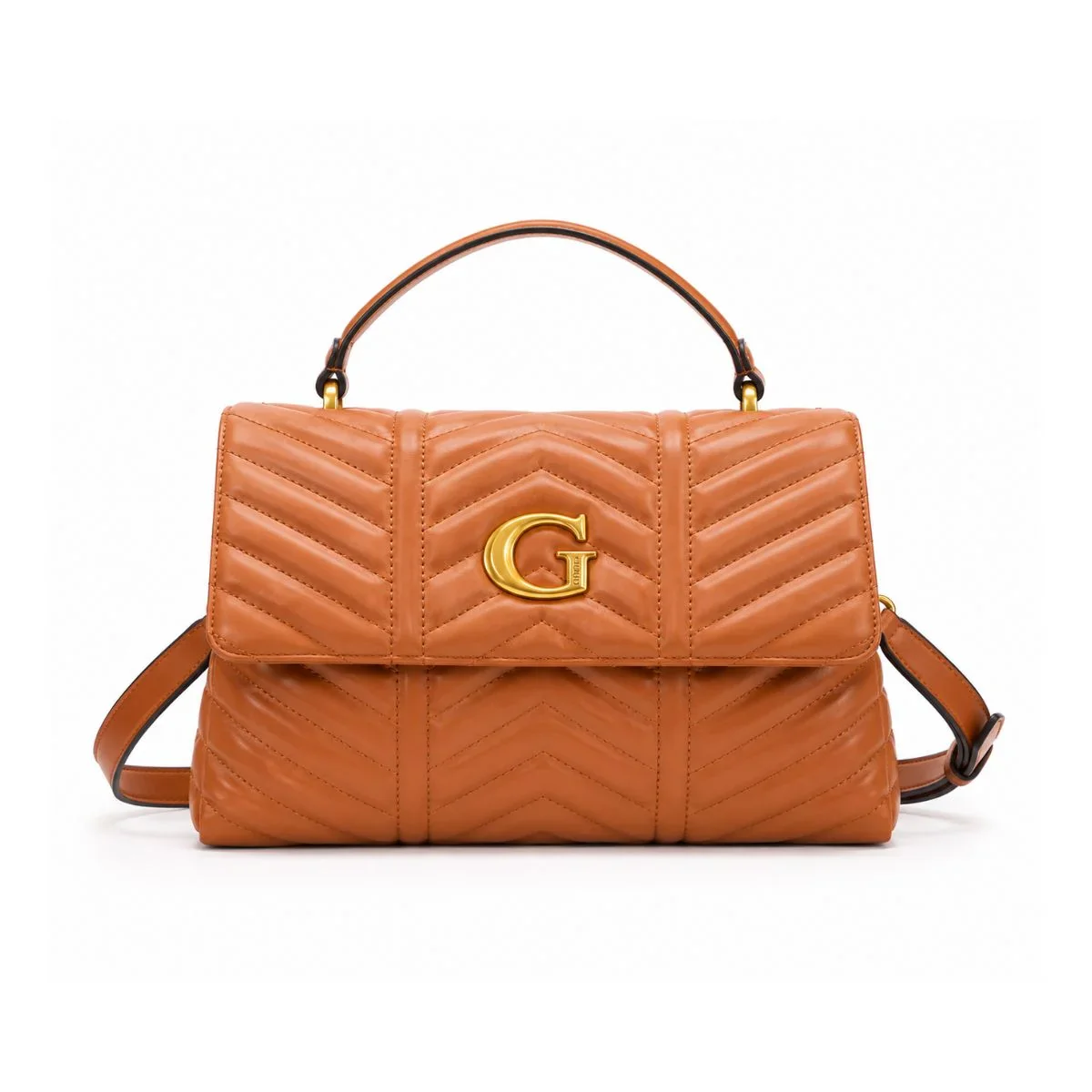 GUESS Lovide Convertible Xbody Flap Women - TAN