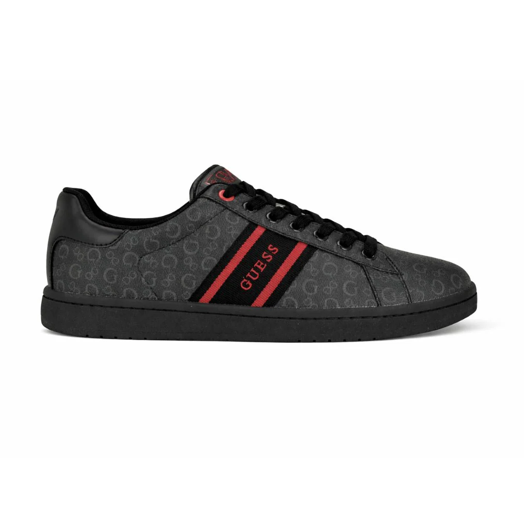 Guess Lovyns Men's Sneakers - BLKRED