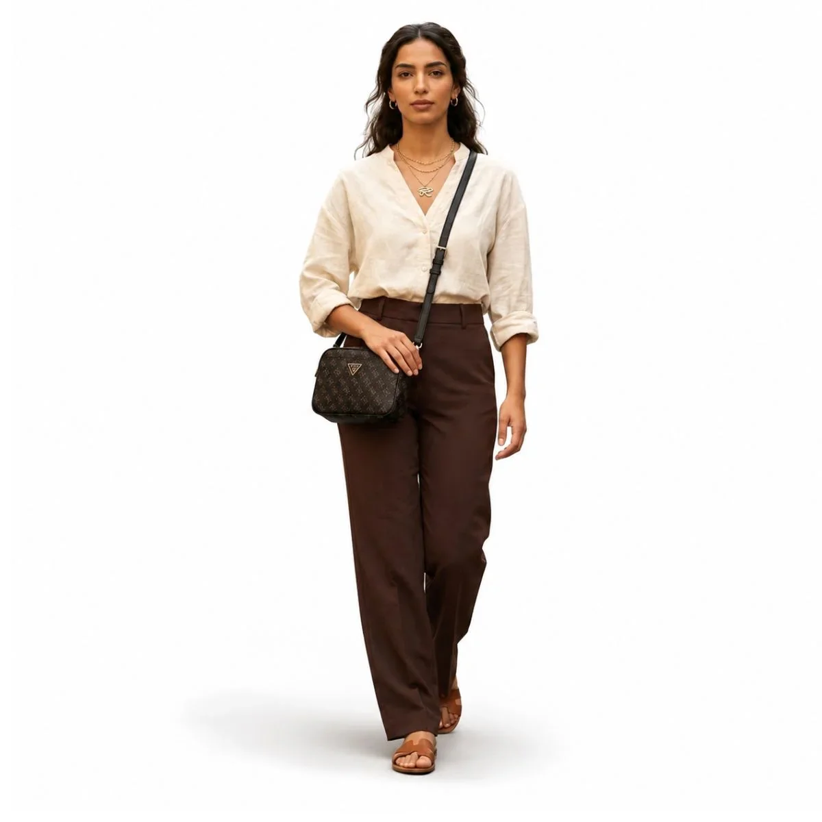 GUESS Meridian Crossbody Women - BRN - Image 2