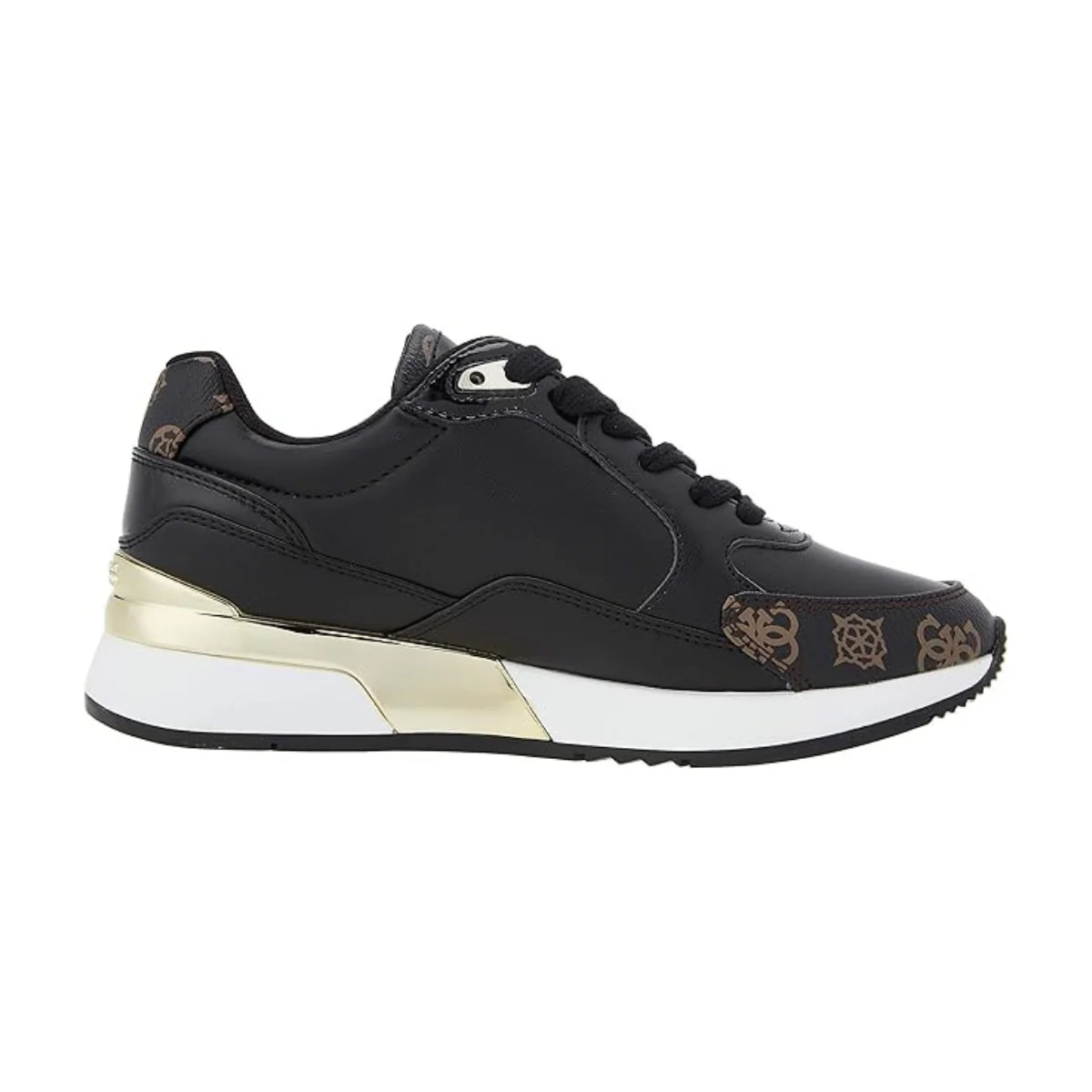 GUESS Moxea 4G Logo Sneakers - BLKGLD