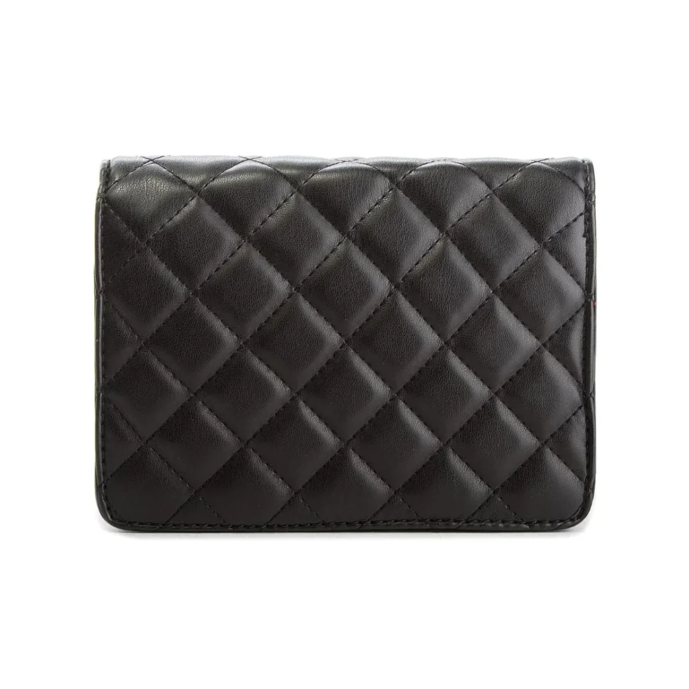 GUESS Victoria Messenger Flap Bag - BLK - Image 4