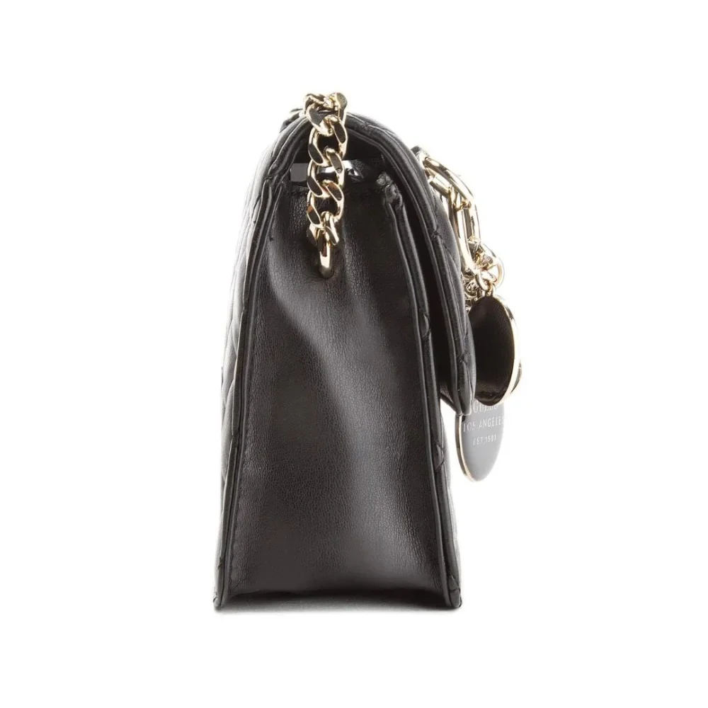 GUESS Victoria Messenger Flap Bag - BLK - Image 5