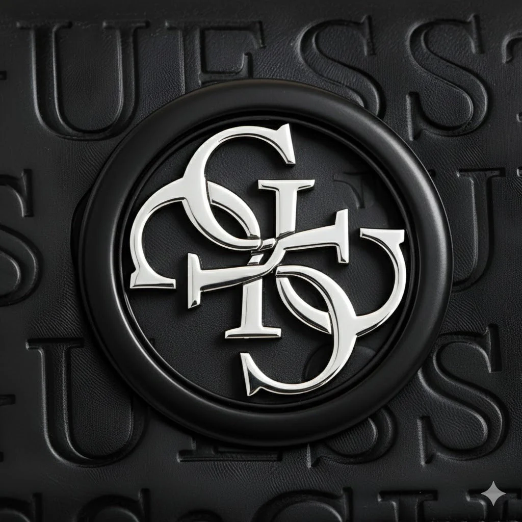GUESS Embossed Monogram Shoulder Bag Women -BLK - Image 4