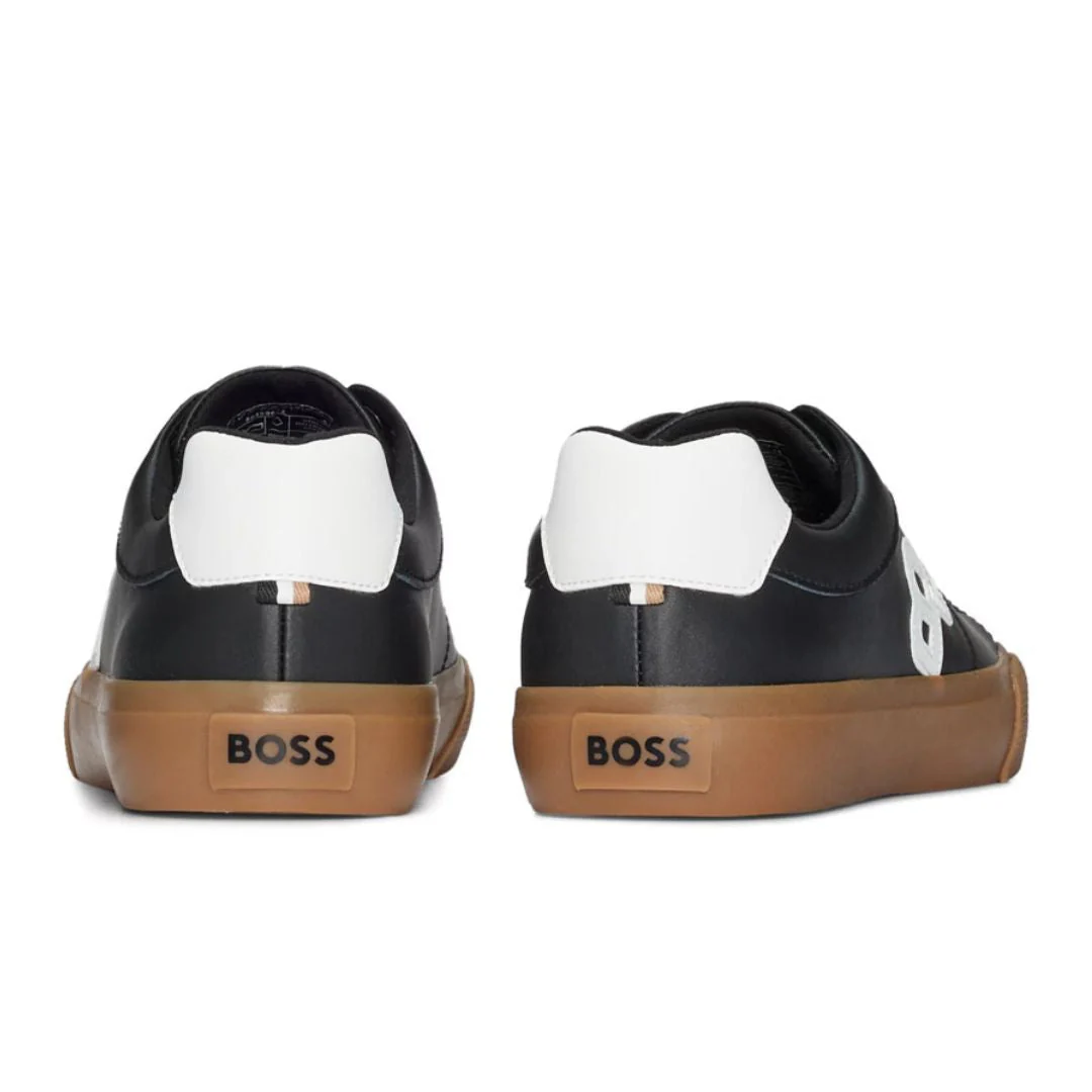 HUGO BOSS Aiden TENN LTB Trainers Men 50499672-BLKBRN - Image 4