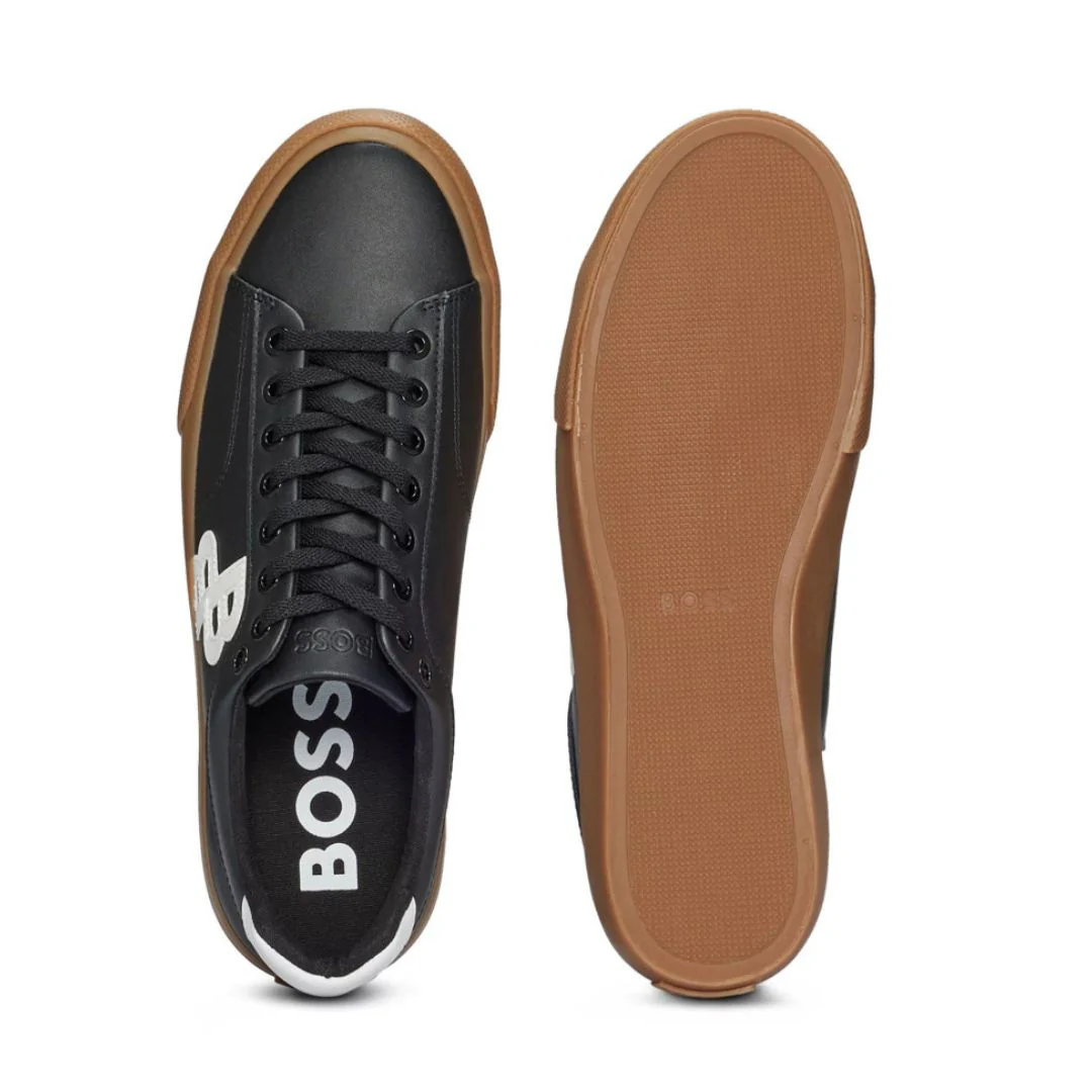 HUGO BOSS Aiden TENN LTB Trainers Men 50499672-BLKBRN - Image 5