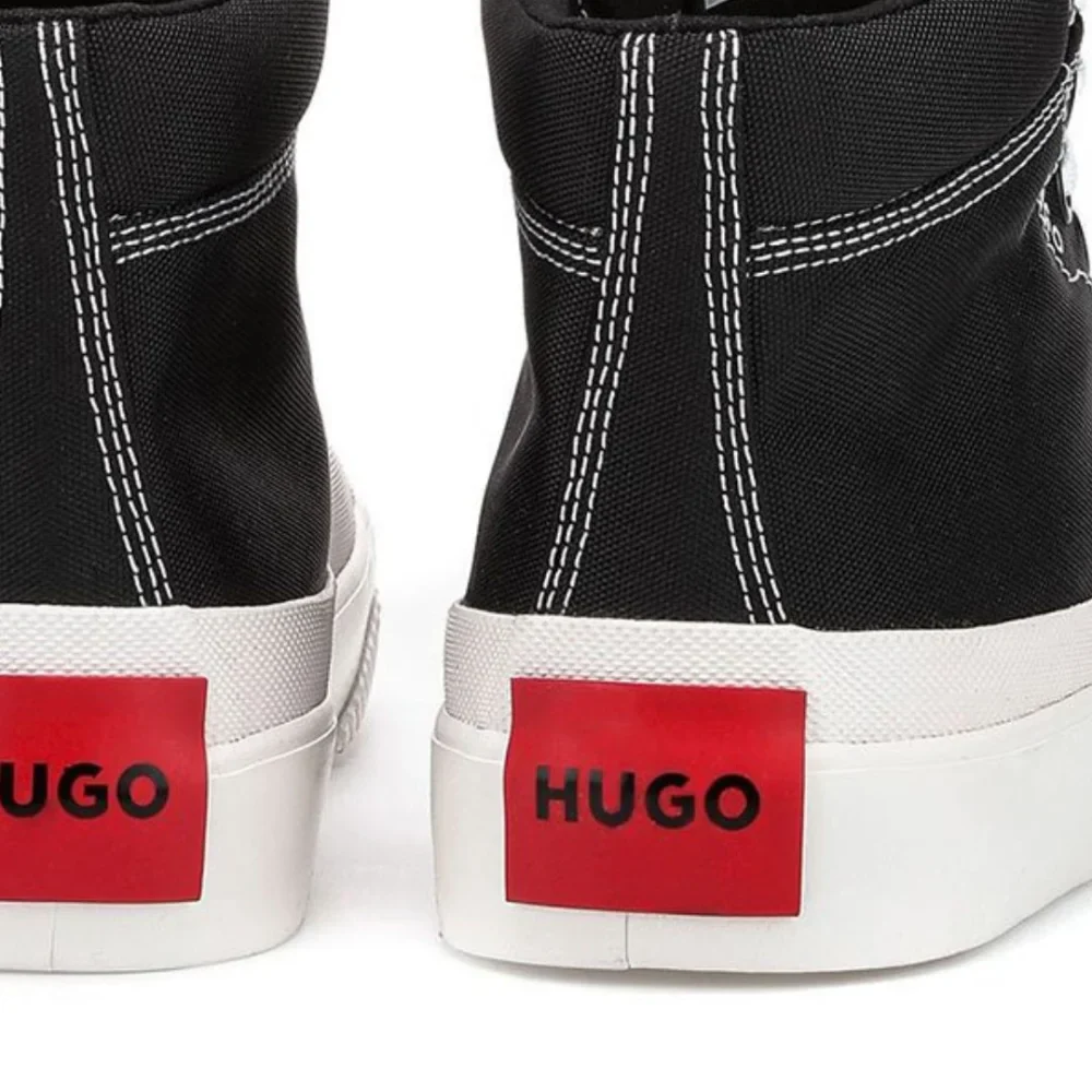 HUGO BOSS Dyer High-Top Trainers Women 50474465-BLK - Image 4