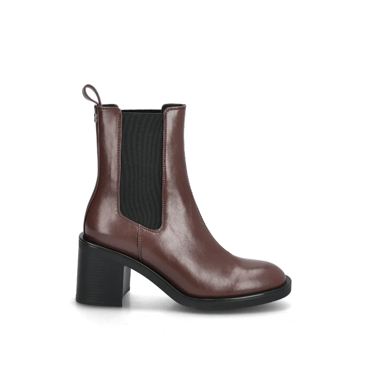 HUGO BOSS Nalie Leather Biker Boots Women 50552697 -  BUR - Image 2