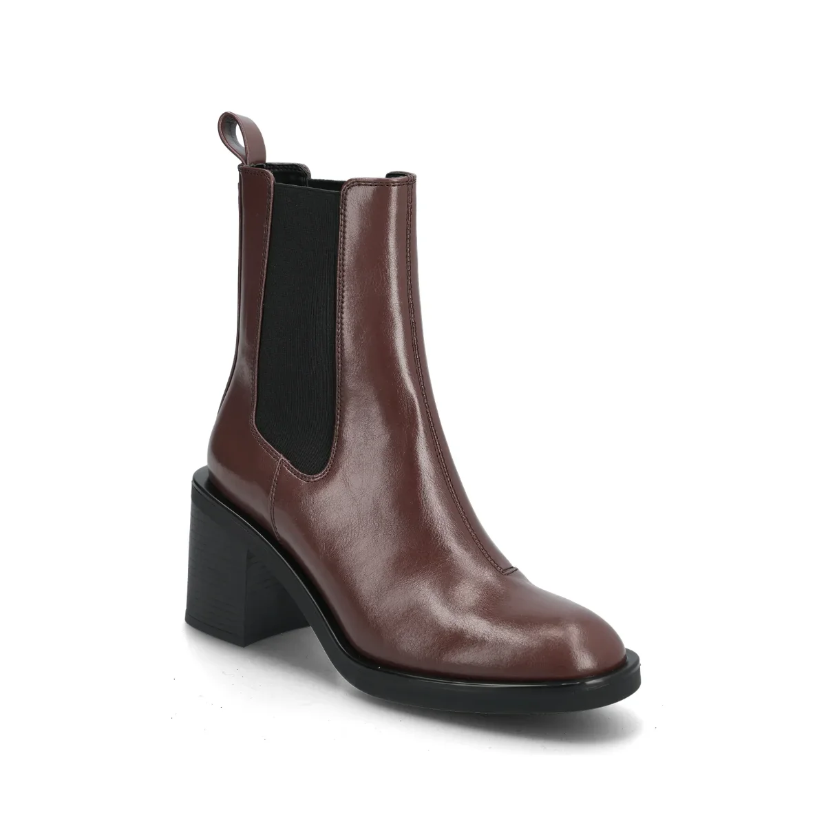 HUGO BOSS Nalie Leather Biker Boots Women 50552697 -  BUR - Image 3